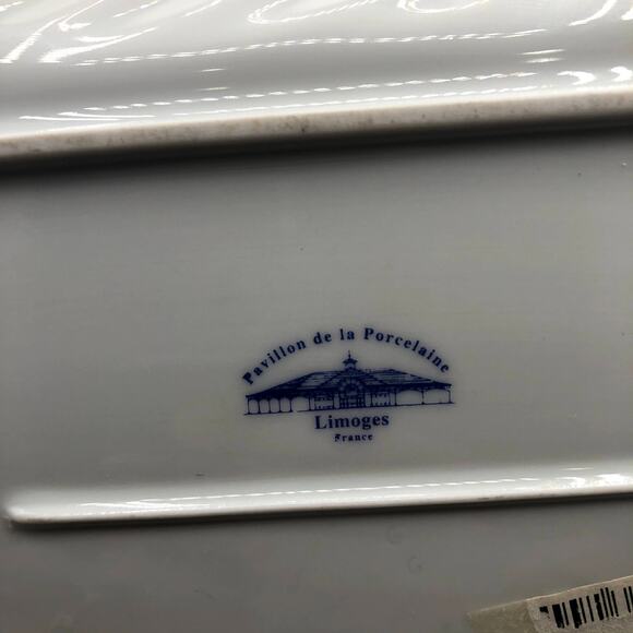 Limoges Porcelain Transfer Print Bear‎ Child Tray - Picture 4 of 7